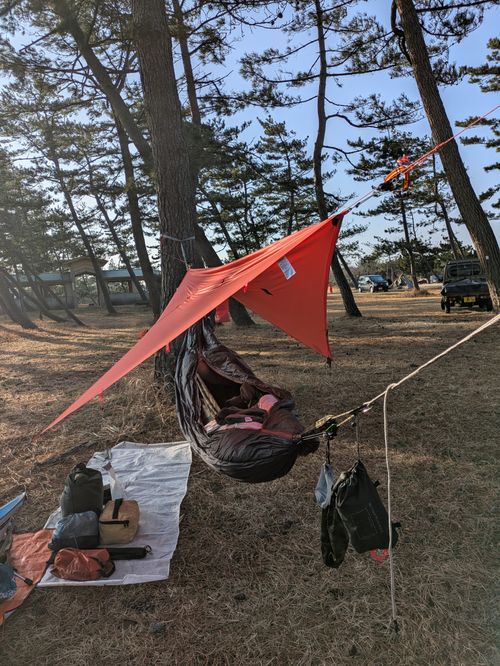 AXESQUIN 凌 その他 Hammock gajumaruさんのキャンプギア CAMPiii（キャンピー） -キャンプ専用SNS キャンプのすべてがここに集まる-