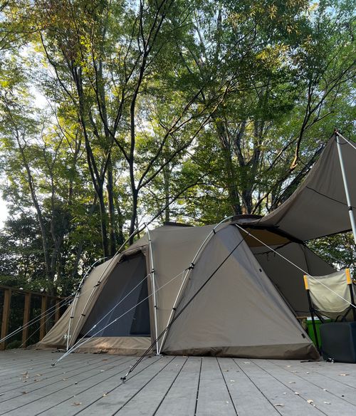 snow peak スノーピーク テント、タープ テント 庭キャン+さんのキャンプギア CAMPiii（キャンピー） -キャンプ専用SNS キャンプのすべてがここに集まる-
