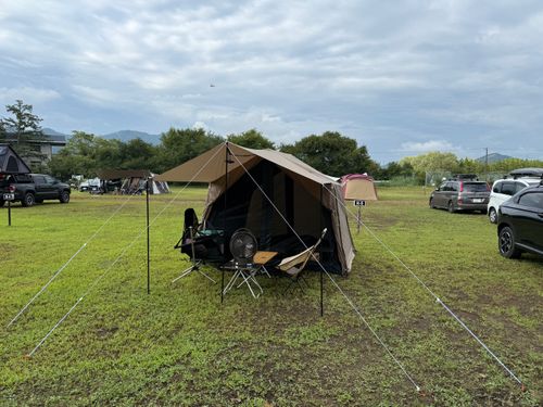 ホールアース テント、タープ テント はすさんのキャンプギア CAMPiii（キャンピー） -キャンプ専用SNS キャンプのすべてがここに集まる-