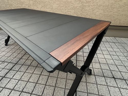 コメリ ファニチャー テーブル Tk-Pressさんのキャンプギア CAMPiii（キャンピー） -キャンプ専用SNS キャンプのすべてがここに集まる-