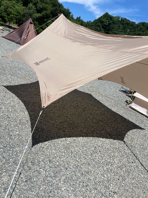 DOD ディーオーディー テント、タープ タープ こっこさんのキャンプギア CAMPiii（キャンピー） -キャンプ専用SNS キャンプのすべてがここに集まる-
