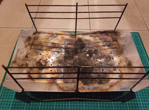 CAPTAIN STAG キャプテンスタッグ ヒーティング 焚火台 ｷｬﾑﾗｰ@RMS099さんのキャンプギア CAMPiii（キャンピー） -キャンプ専用SNS キャンプのすべてがここに集まる-