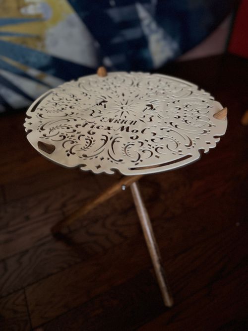 FicxMoC×ENRICH ファニチャー テーブル atelierさんのキャンプギア CAMPiii（キャンピー） -キャンプ専用SNS キャンプのすべてがここに集まる-