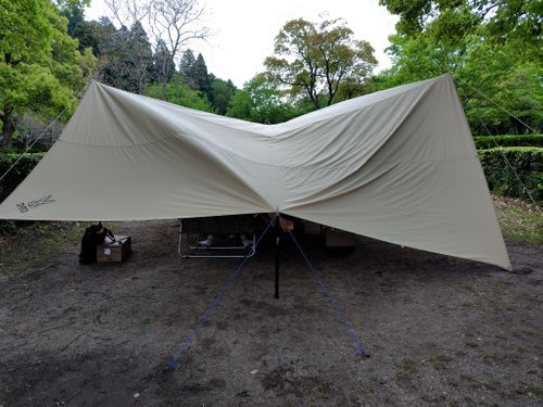 DOD ディーオーディー テント、タープ タープ ぽぽさんさんのキャンプギア CAMPiii（キャンピー） -キャンプ専用SNS キャンプのすべてがここに集まる-