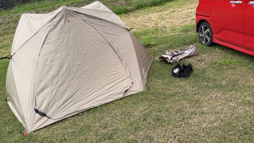 Alpen Outdoors テント、タープ テント まっつんさんのキャンプギア CAMPiii（キャンピー） -キャンプ専用SNS キャンプのすべてがここに集まる-