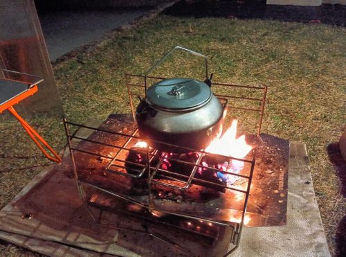 CAPTAIN STAG キャプテンスタッグ ヒーティング 焚火台 ｷｬﾑﾗｰ@RMS099さんのキャンプギア CAMPiii（キャンピー） -キャンプ専用SNS キャンプのすべてがここに集まる-