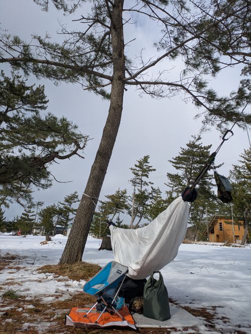 AXESQUIN 凌 その他 Hammock gajumaruさんのキャンプギア CAMPiii（キャンピー） -キャンプ専用SNS キャンプのすべてがここに集まる-
